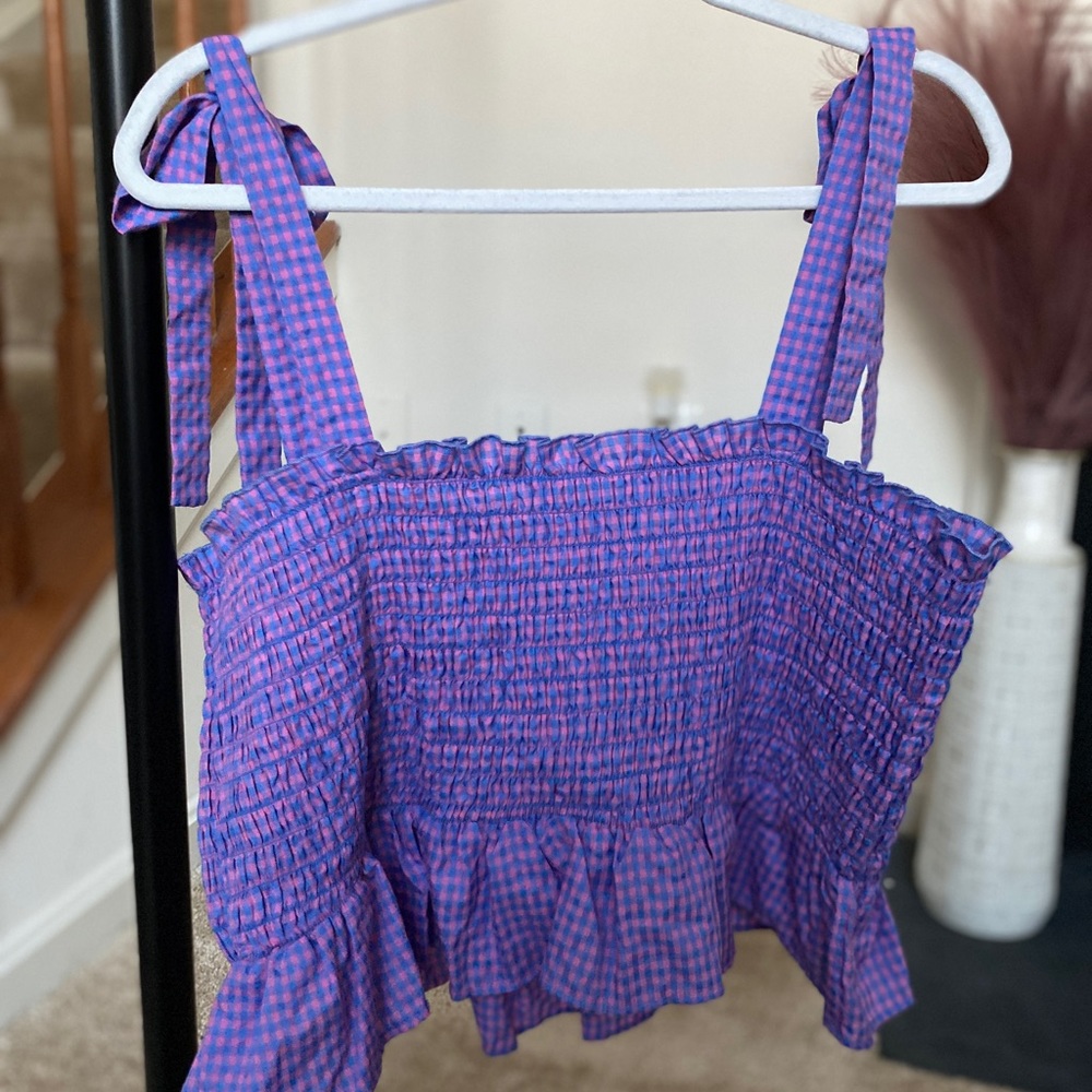 FOREVER 21 Ruffle Stretch Crop Top - Picture 8 of 10